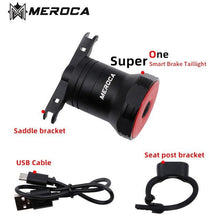 Load image into Gallery viewer, Meroca Super One Smart Tail / Brake Light - Alter Ego Bikes

