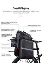 Load image into Gallery viewer, Rhinowalk Trunk Bag - Alter Ego Bikes
