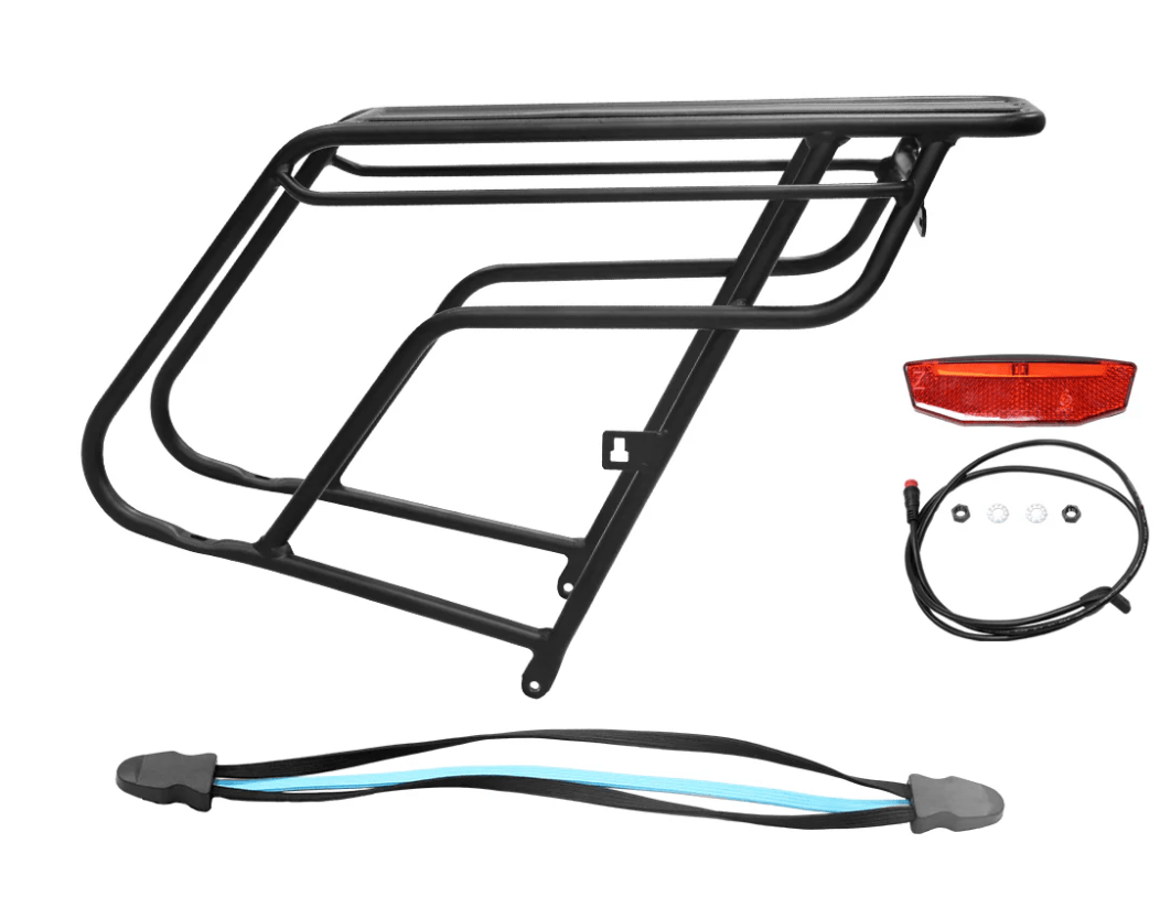 Cargo Rack & Integrated Tail Light for Ocelot - Alter Ego Bikes