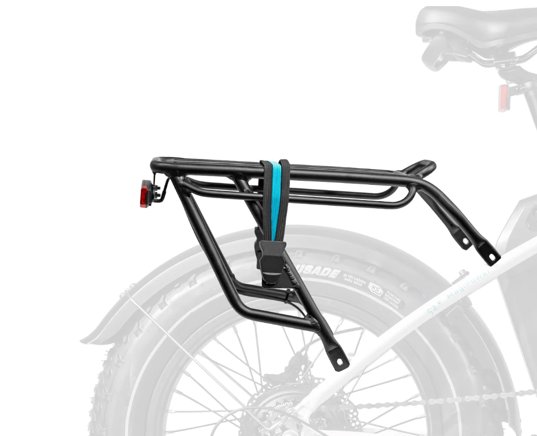 Cargo Rack & Integrated Tail Light for Ocelot - Alter Ego Bikes