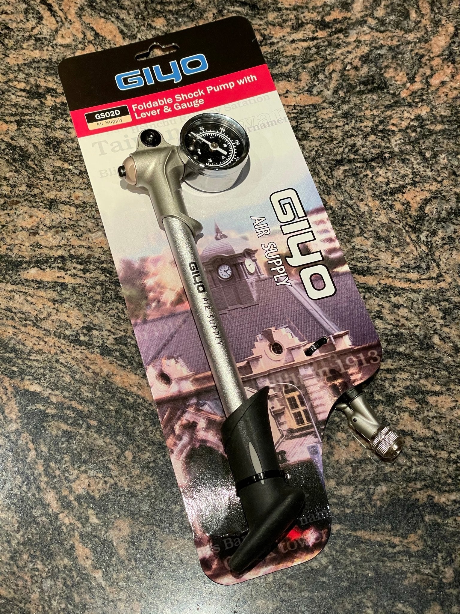 Giyo Air Suspension Pump 300PSI - Alter Ego Bikes