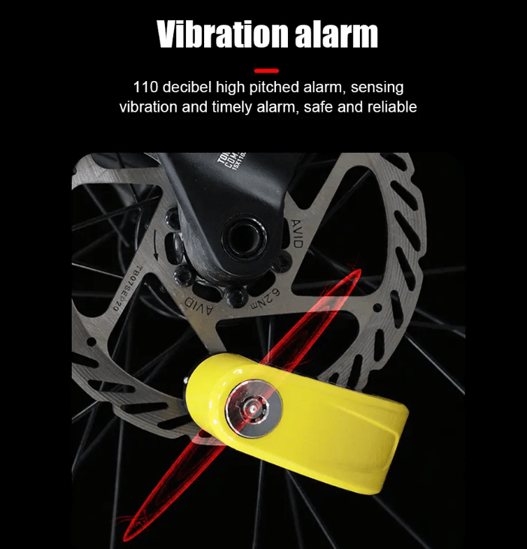 Racing House Rotor Alarm Lock - Alter Ego Bikes