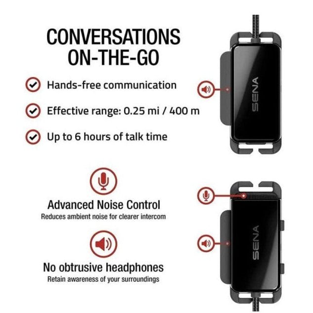 Sena Pi Universal Bluetooth Intercom System - Alter Ego Bikes