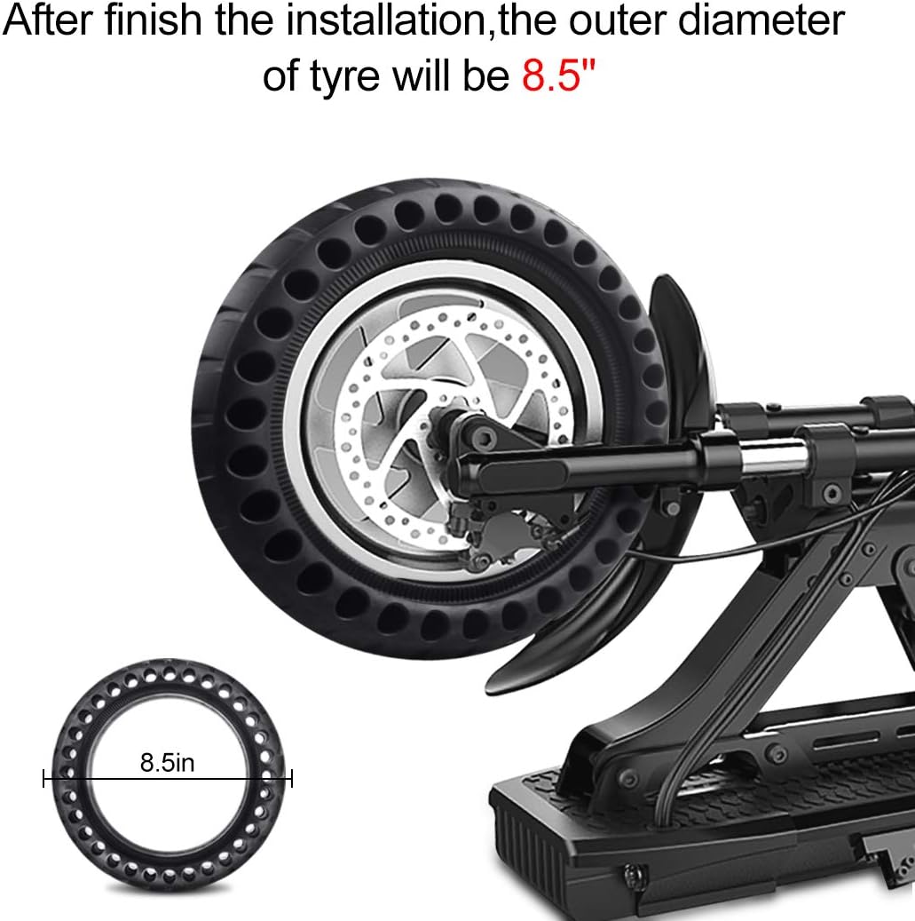 Solid Tire for Xiaomi Mijia M365, 8.5 x 2 Anti - slip - Alter Ego Bikes