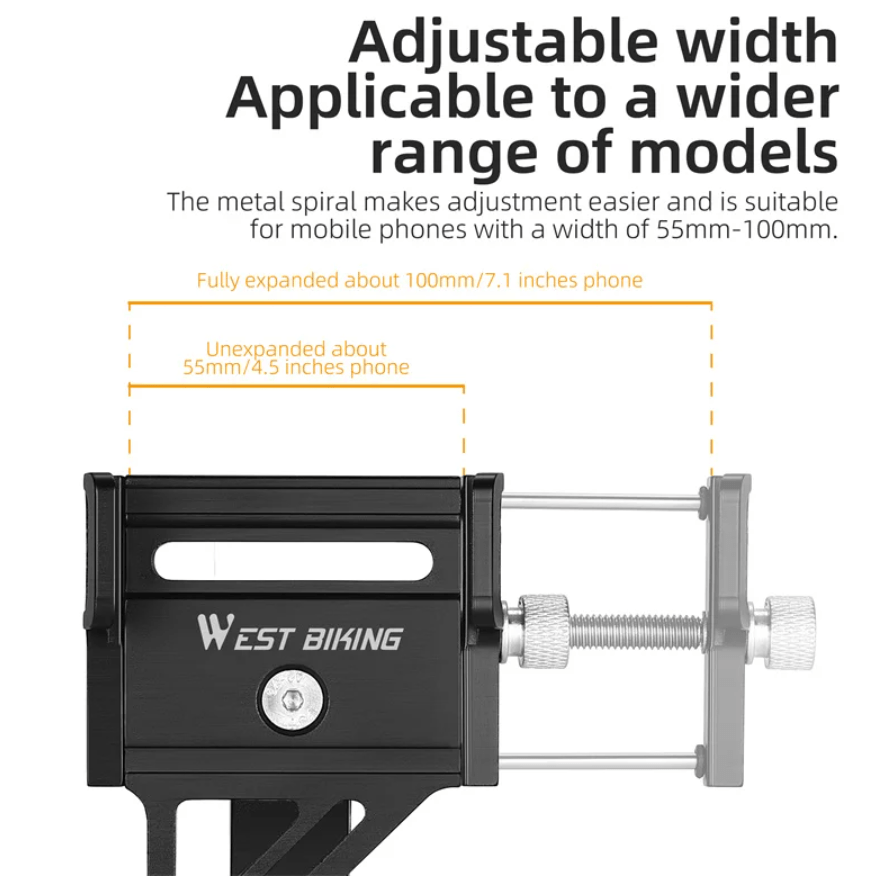 West Biking Cell Phone Holder - Alter Ego Bikes