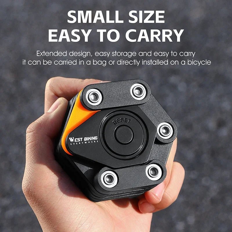 West Biking Folding Bike Lock - Alter Ego Bikes