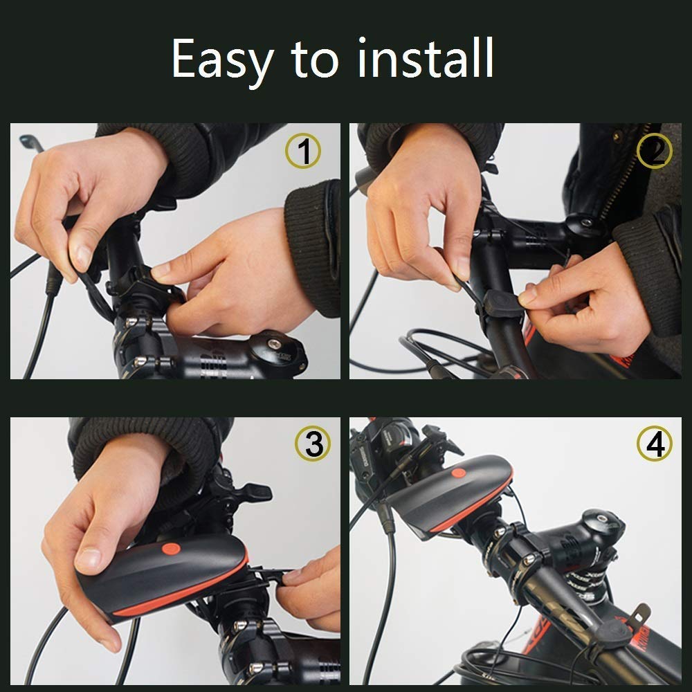 XPG LED Handlebar Headlight + HORN - Alter Ego Bikes