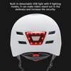 Kuyou Helmet with LED Lights - Alter Ego Bikes